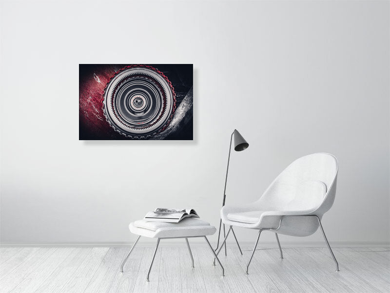 Mercedes-Benz 722.6 gearbox clutch pack and planetary gear. Print or framed photography art.