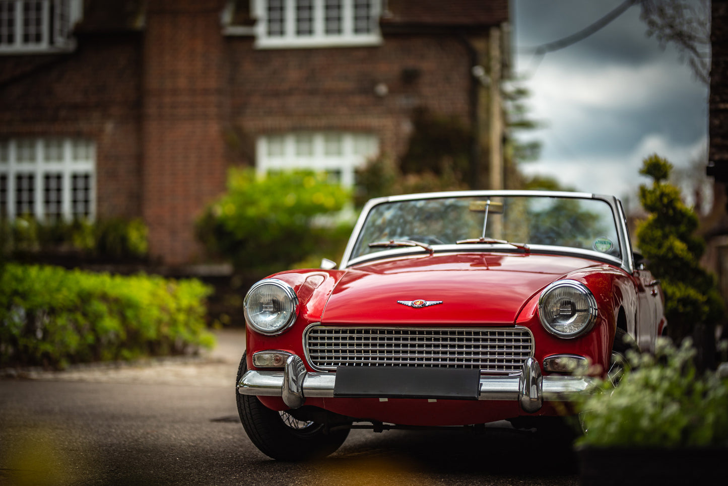 1967 Austin Healey Sprite classic British automobile. Automotive Photography, classic car, vintage vehicle, car photography. Wall decor, photo print. Photography art.