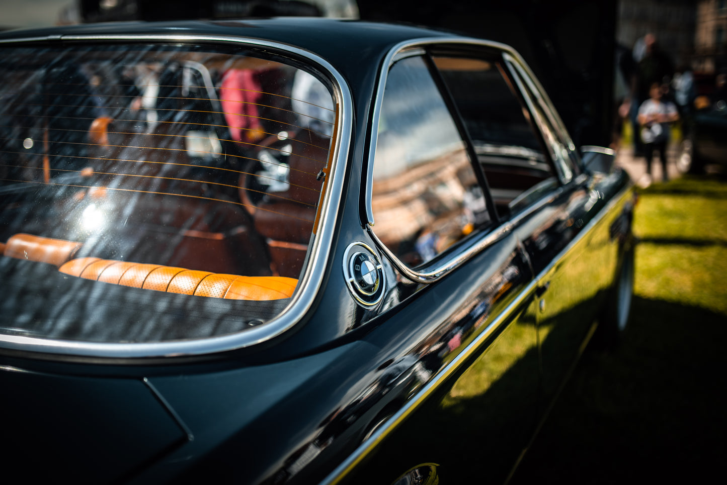 1975 BWM E9 3.0CSI at Eastbourne motor show. Automotive Photography, classic car, vintage vehicle, car photography, unframed print, photography art.