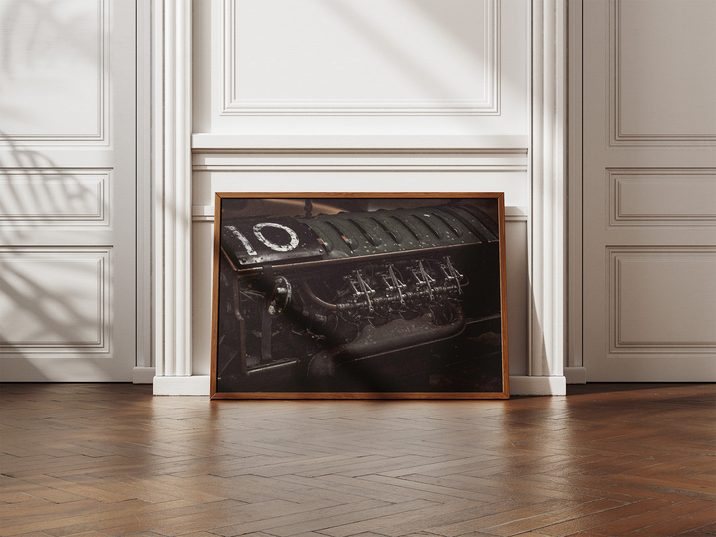 1913 Monarch, V8 8.2L aero-engine No4