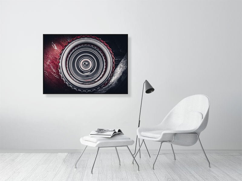 Mercedes-Benz 722.6 gearbox clutch pack and planetary gear. Print or framed photography art.