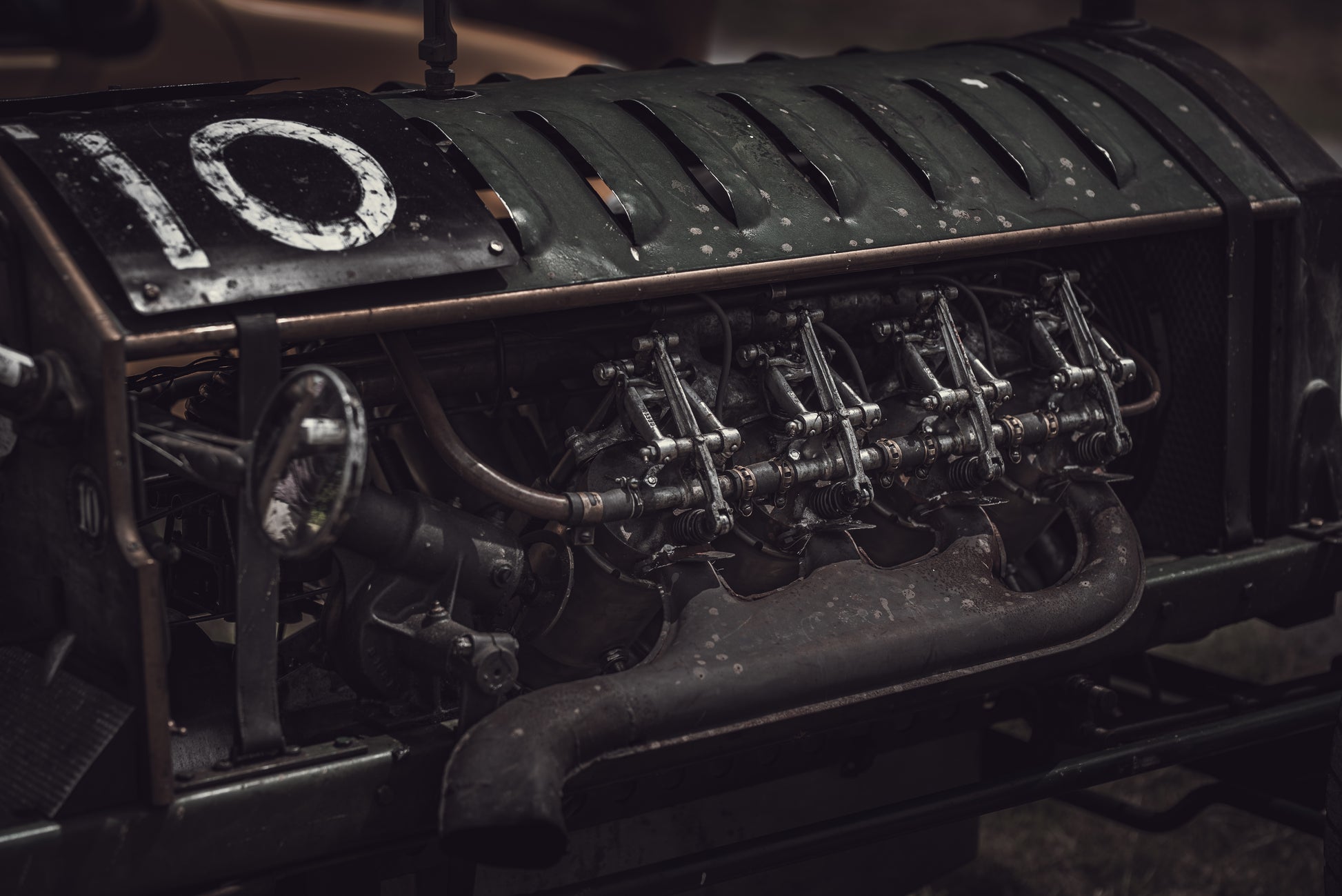 1913 Monarch, very short lived company with very long lived vehicle. OX5 Curtiss V8 aero-engine V8 8.2L aero-engine. Photography print, unframed. Photography art, automotive, car photography