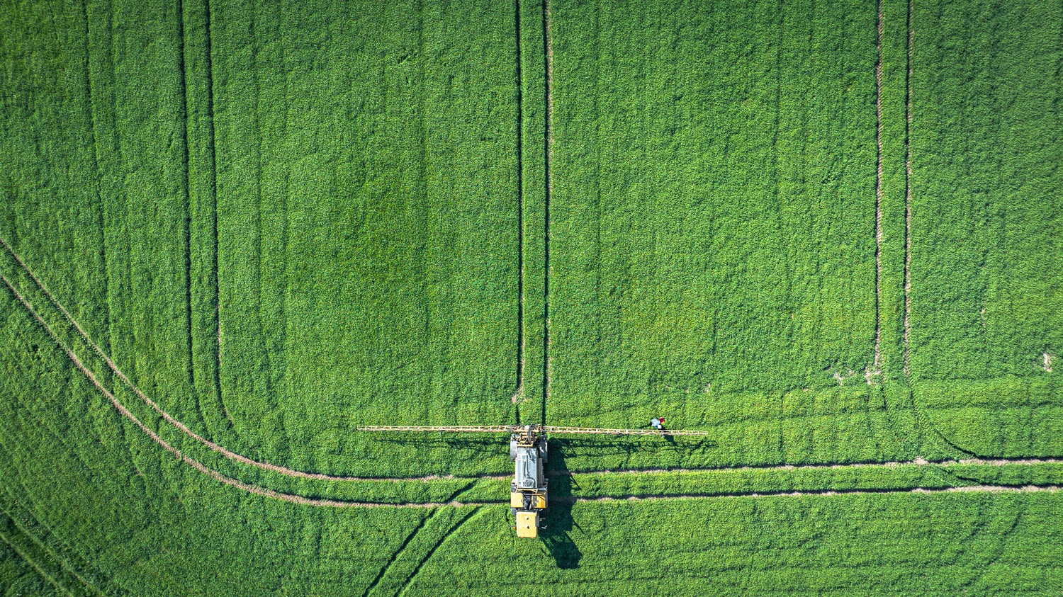 East Sussex fields close to Brighton, Ditchling, UK Agricultural machinery in action on field of crop.  Framed or unframed print, photography art.