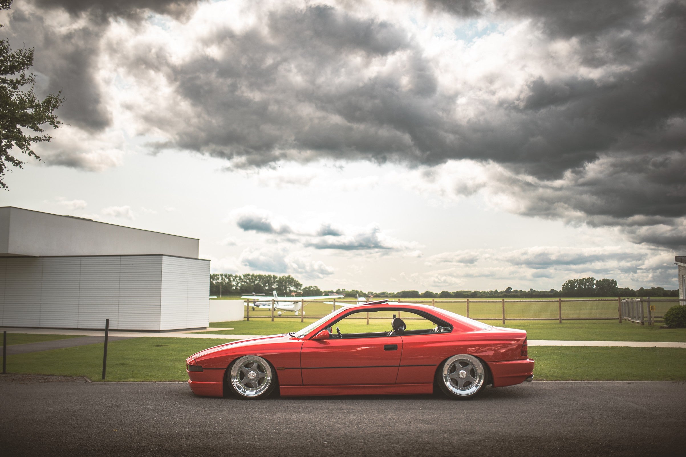 Classic supercar BMW 850i. Photography print, unframed. Automotive art print. Wall decor. 