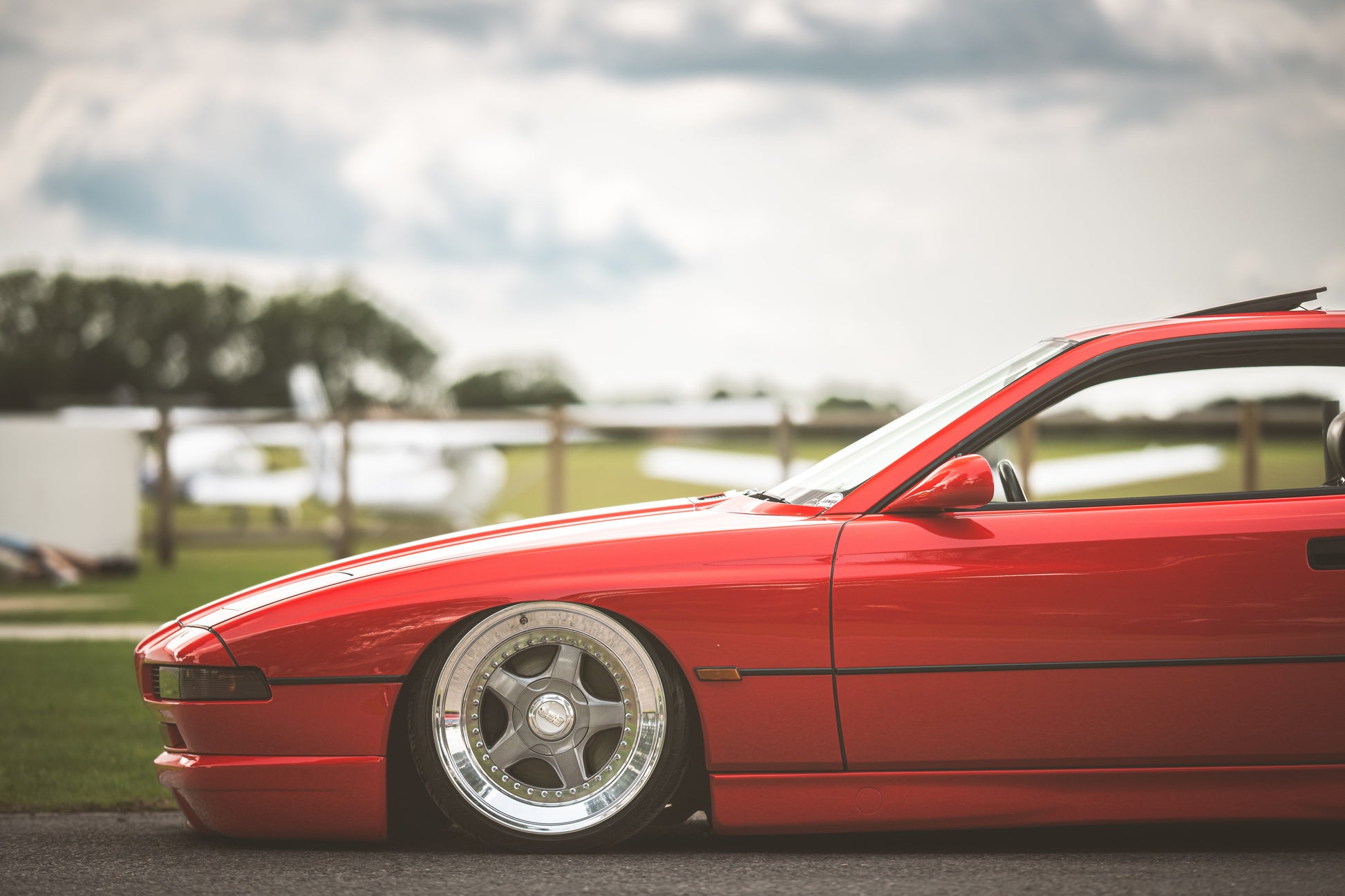 Classic supercar BMW 850i E31. Photography print, unframed. Automotive art print. Wall decor